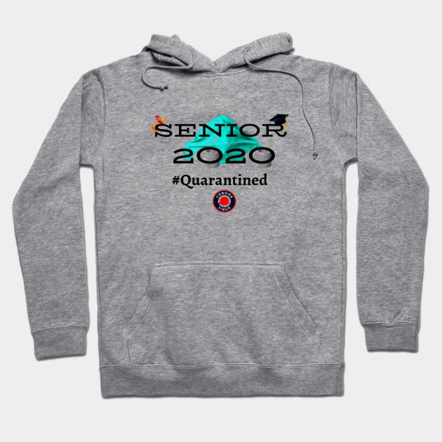 Senior 2020 Quarantined Graduation Hoodie by sumikoric